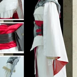 Deluxe Assassin's Creed Brotherhood Ezio Cosplay Costume -Game Costumes Shop 03