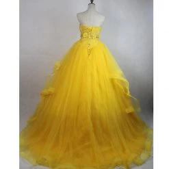 2017 New Movie Beauty And The Beast Belle Dress Cosplay Costume Halloween Costume 8 2017 New Movie Beauty And The Beast Belle Dress Cosplay Costume Halloween Costume -Game Costumes Shop 12
