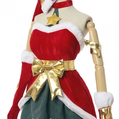 League Of Legends Jinx Christmas Suit Cosplay Costume