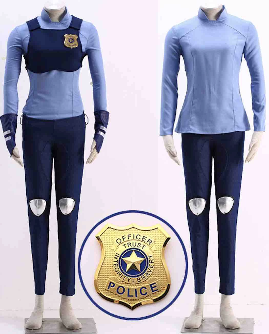 Zootopia Judy Hopps Cosplay Costume Version 2 4 Zootopia Judy Hopps Cosplay Costume Version 2 - Image 2