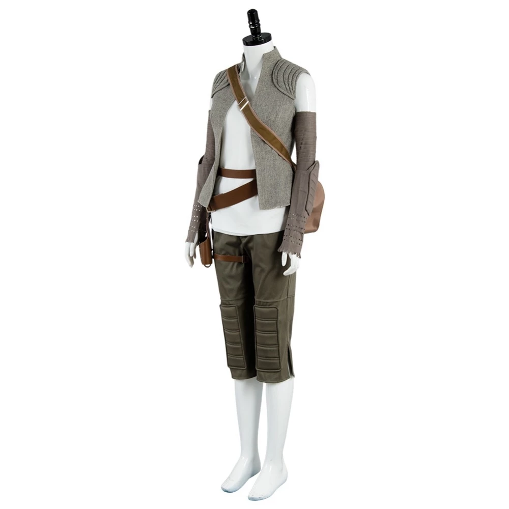 Star Wars Episode VIII: The Last Jedi Rey Cosplay Costume Version 2 4 Star Wars Episode VIII: The Last Jedi Rey Cosplay Costume Version 2 - Image 2
