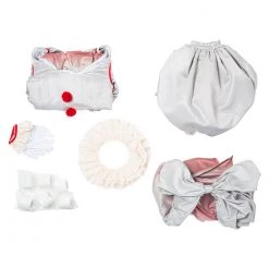2019 Movie IT Chapter Two Stephen King's It Chapter Two Pennywise The Clown Female Version Cosplay Costume -Game Costumes Shop 4 2
