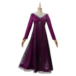 Frozen 2 Elsa Purple Dress Cosplay Costume Version 2