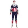 The Falcon And The Winter Soldier Sam Wilson Captain America Cosplay Costume