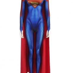 2022 Movie The Flash Supergirl Jumpsuit Cosplay Costume
