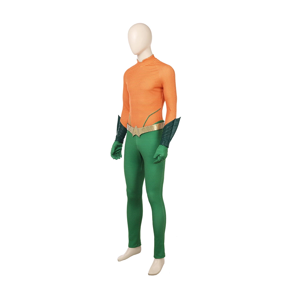 2018 Movie Aquaman Arthur Curry / Orin Cosplay Costume 4 2018 Movie Aquaman Arthur Curry / Orin Cosplay Costume - Image 2