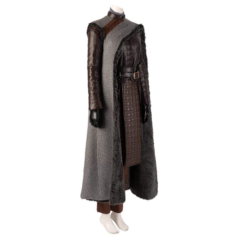 Game Of Thrones Season 8 Arya Stark Cosplay Costume Version 2 5 Game Of Thrones Season 8 Arya Stark Cosplay Costume Version 2 - Image 3
