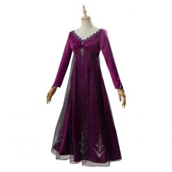 Frozen 2 Elsa Purple Dress Cosplay Costume Version 2 -Game Costumes Shop COS 001 02 172