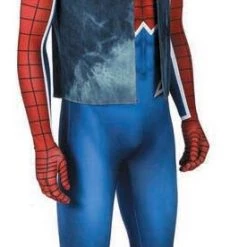 Spider-Man PS4 Spider-Punk Suit Cosplay Costume -Game Costumes Shop COS 001 03 121