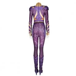 Teen Titans Starfire Jumpsuit Cosplay Costume -Game Costumes Shop COS 001 04 145