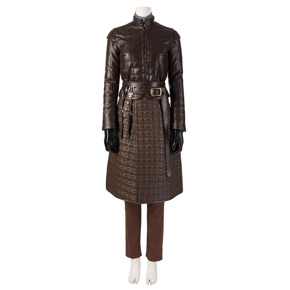 Game Of Thrones Season 8 Arya Stark Cosplay Costume Version 2 8 Game Of Thrones Season 8 Arya Stark Cosplay Costume Version 2 - Image 6
