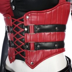 Batman: Arkham City Harley Quinn Cosplay Costume -Game Costumes Shop COS 001 07 32