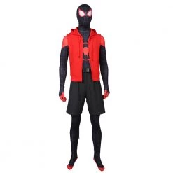 Spider-Man: Into The Spider-Verse Miles Morales Spider-Man Suit Cosplay Costume -Game Costumes Shop COS 001 07 48