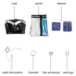 2020 League Of Legends LOL K/DA Cosplay Costume -Game Costumes Shop COS 001 09 48