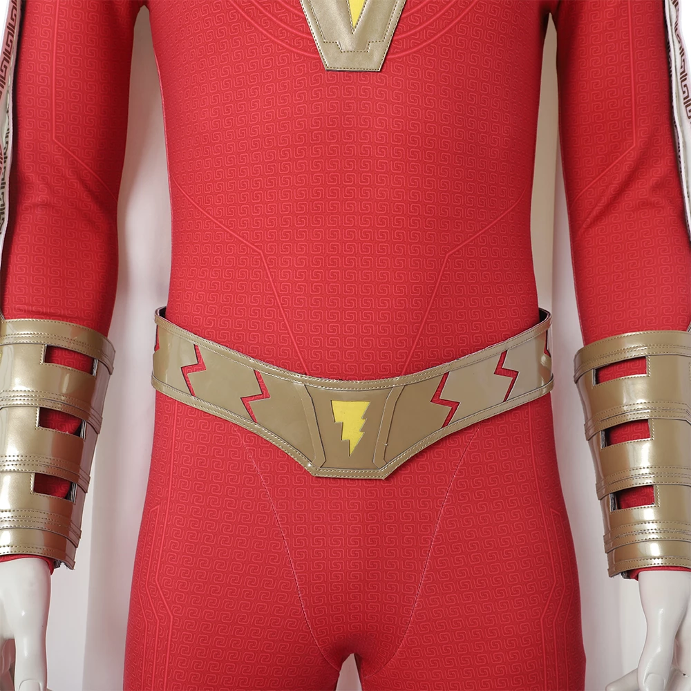 Shazam! Billy Batson Captain Marvel Cosplay Costume 12 Shazam! Billy Batson Captain Marvel Cosplay Costume - Image 10