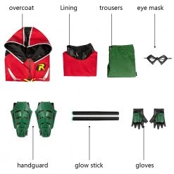 Batman: Gotham Knights Robin Cosplay Costume -Game Costumes Shop COS 001 10 33