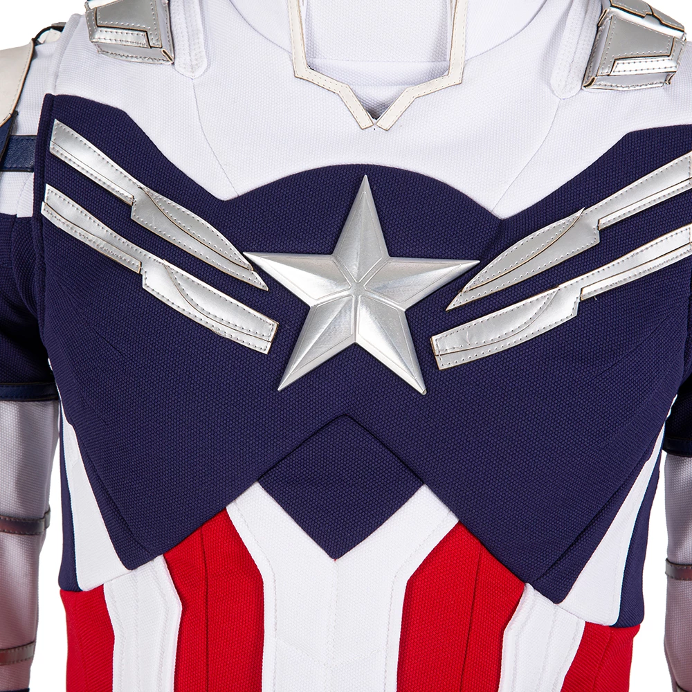 The Falcon And The Winter Soldier Sam Wilson Captain America Cosplay Costume 13 The Falcon And The Winter Soldier Sam Wilson Captain America Cosplay Costume - Image 11