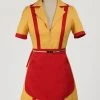 2 Broke Girls Max Black / Caroline Wesbox Channing Cosplay Costume -Game Costumes Shop COS 002 01 52