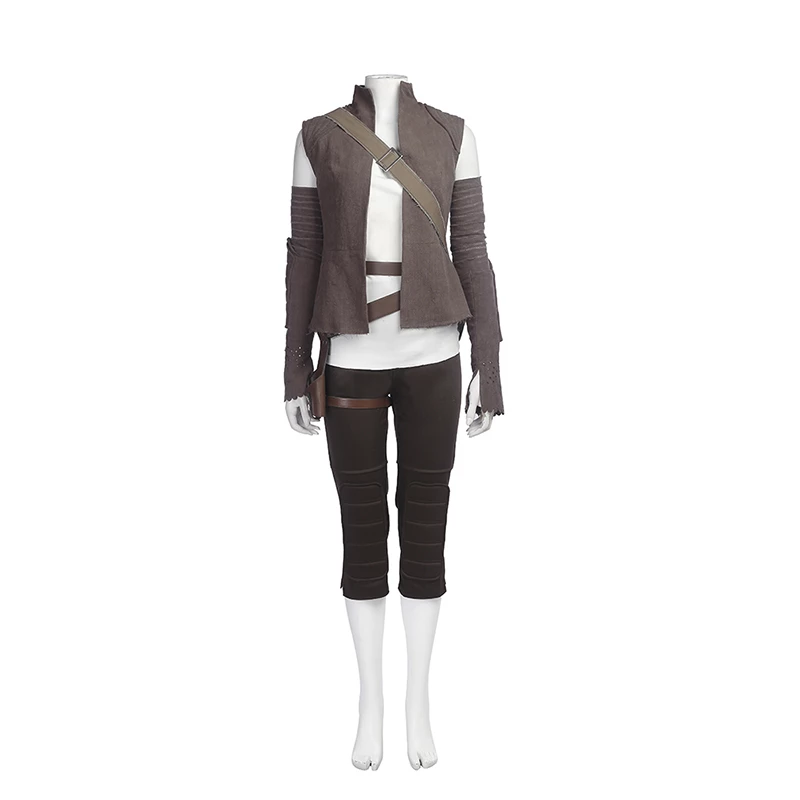 Star Wars: Episode VIII The Last Jedi Rey Cosplay Costume 3 Star Wars: Episode VIII The Last Jedi Rey Cosplay Costume