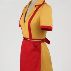 2 Broke Girls Max Black / Caroline Wesbox Channing Cosplay Costume -Game Costumes Shop COS 002 02 44