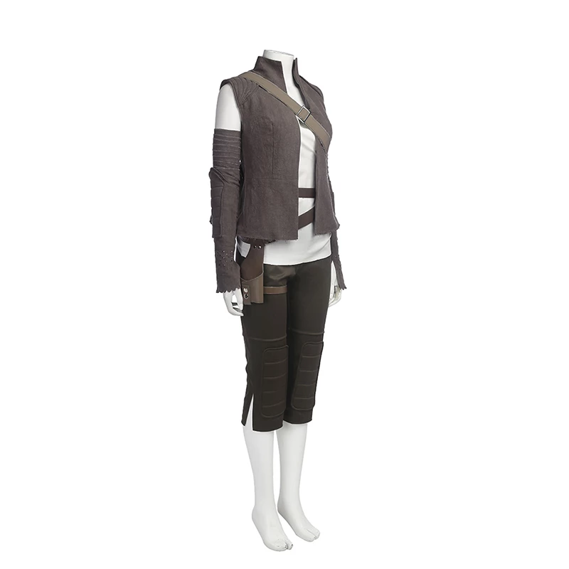 Star Wars: Episode VIII The Last Jedi Rey Cosplay Costume 4 Star Wars: Episode VIII The Last Jedi Rey Cosplay Costume - Image 2
