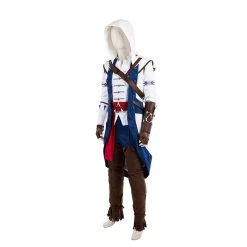 Deluxe Assassin's Creed III Connor Kenway Cosplay Costume -Game Costumes Shop COS 002 03 59