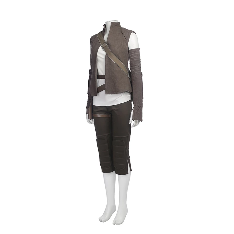 Star Wars: Episode VIII The Last Jedi Rey Cosplay Costume 5 Star Wars: Episode VIII The Last Jedi Rey Cosplay Costume - Image 3