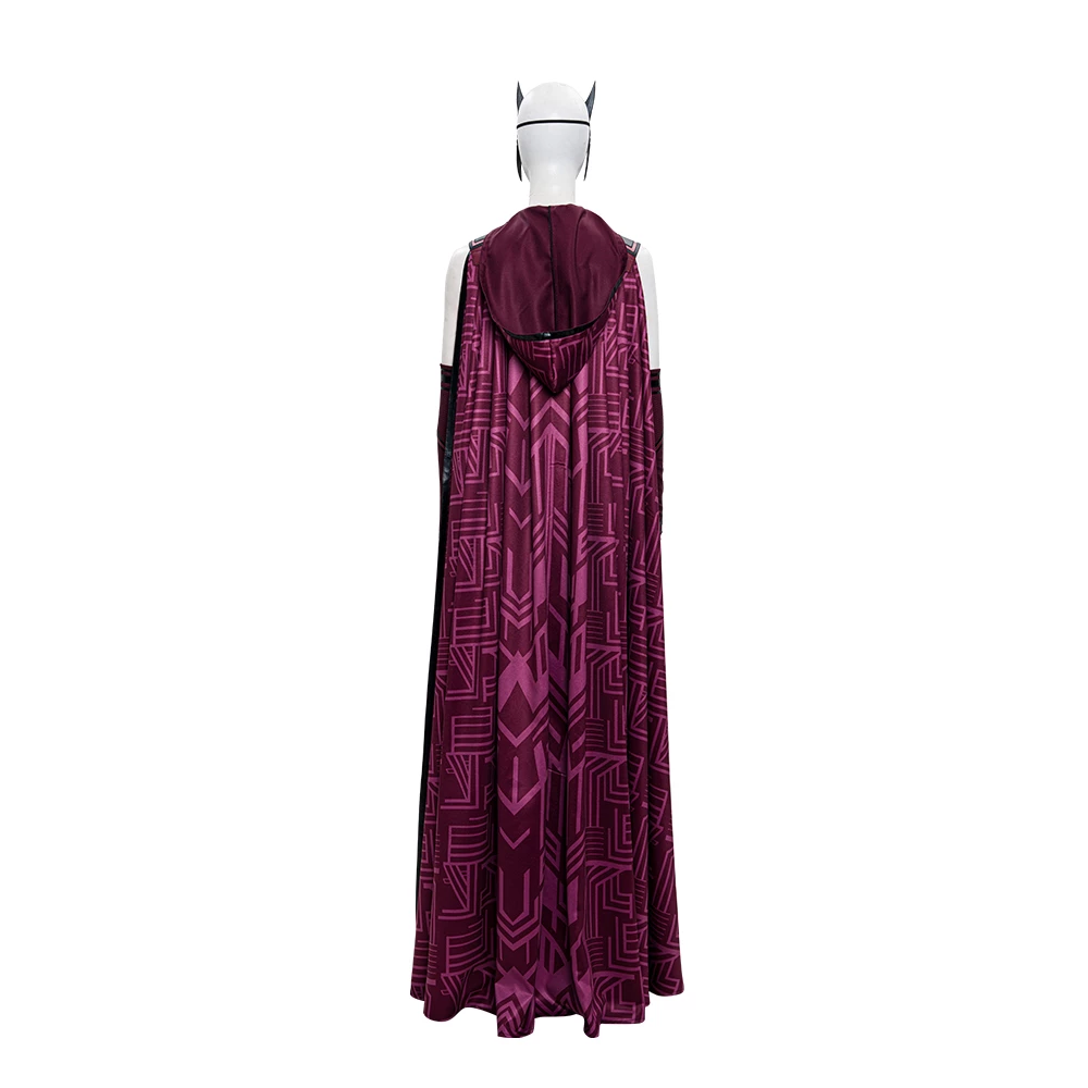 Wandavision Agatha Harkness Cosplay Costume 7 Wandavision Agatha Harkness Cosplay Costume - Image 5