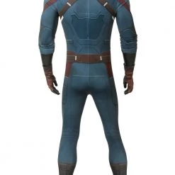 Avengers: Infinity War Captain America Jumpsuit Cosplay Costume 11 Avengers: Infinity War Captain America Jumpsuit Cosplay Costume -Game Costumes Shop COS 002 04 89