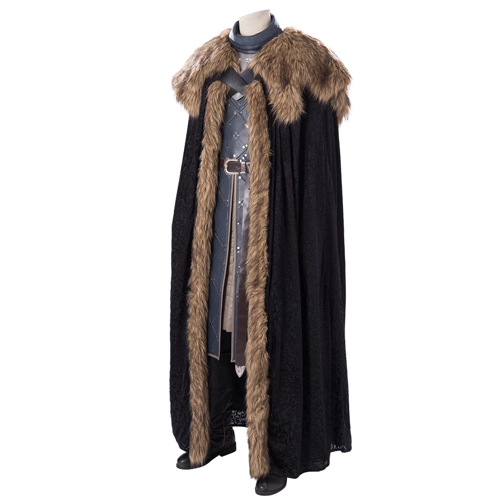 Game Of Thrones 8 Jon Snow Cosplay Costume Version 2 7 Game Of Thrones 8 Jon Snow Cosplay Costume Version 2 - Image 5