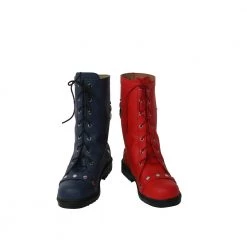 Batman: Arkham Knight Harley Quinn Cosplay CostumeWith Boots -Game Costumes Shop COS 002 07 7