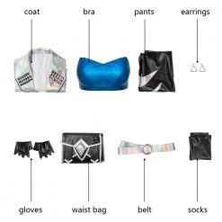 2020 League Of Legends LOL K/DA Akali Cosplay Costume -Game Costumes Shop COS 002 10 38