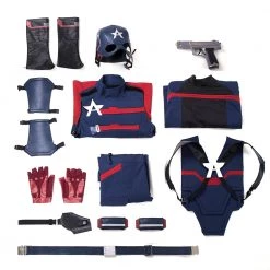 The Falcon And The Winter Soldier Captain America Cosplay Costume -Game Costumes Shop COS 002 16 6
