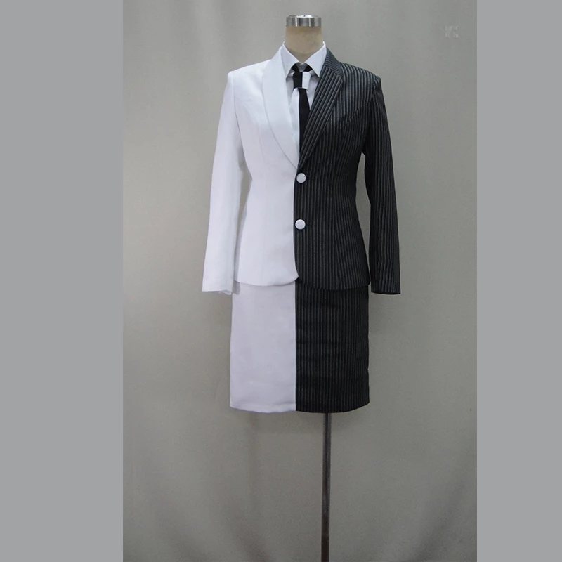Batman: Arkham Asylum Two-Face Harvey Dent Female Version Cosplay Costume 3 Batman: Arkham Asylum Two-Face Harvey Dent Female Version Cosplay Costume