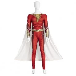 Shazam! Fury Of The Gods Shazam Cosplay Costume 21 Shazam! Fury Of The Gods Shazam Cosplay Costume -Game Costumes Shop COS 003 01 256 3