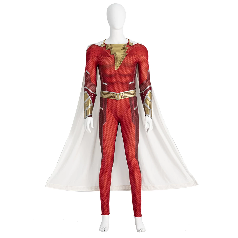 Shazam! Fury Of The Gods Shazam Cosplay Costume 12 Shazam! Fury Of The Gods Shazam Cosplay Costume - Image 10