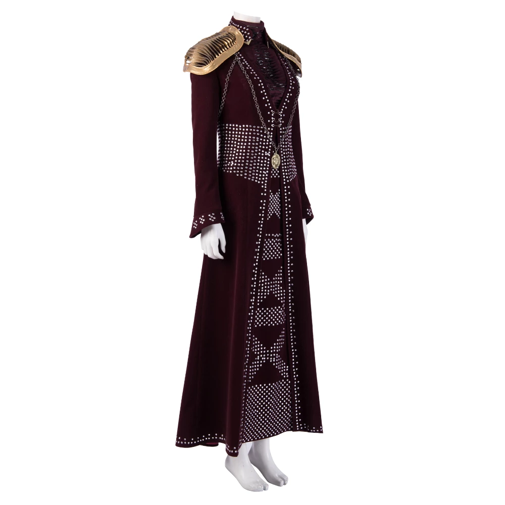 Game Of Thrones Season 8 Cersei Lannister Cosplay Costume Version 2 5 Game Of Thrones Season 8 Cersei Lannister Cosplay Costume Version 2 - Image 3
