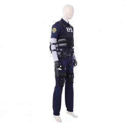 Resident Evil 2 Remake Leon S. Kennedy Cosplay Costume 18 Resident Evil 2 Remake Leon S. Kennedy Cosplay Costume -Game Costumes Shop COS 003 03 103