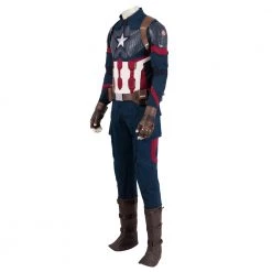 Avengers: Endgame Captain America Steve Rogers Suit Cosplay Costume 23 Avengers: Endgame Captain America Steve Rogers Suit Cosplay Costume -Game Costumes Shop COS 003 03 118