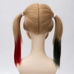 45cm Batman: Arkham Aslylum Harley Quinn Cosplay Wig -Game Costumes Shop COS 003 03 12