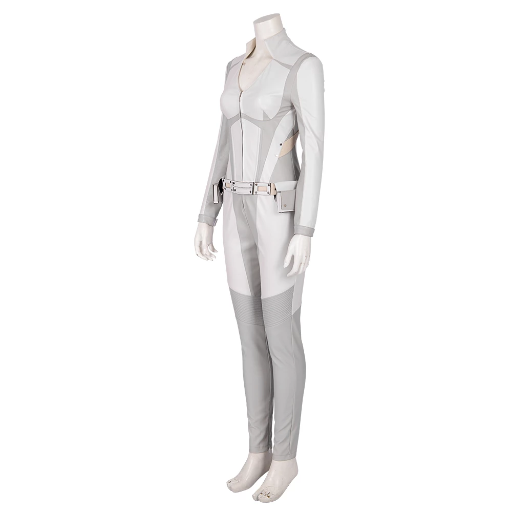 DC's Legends Of Tomorrow Sara Lance White Canary Cosplay Costume 6 DC's Legends Of Tomorrow Sara Lance White Canary Cosplay Costume - Image 4