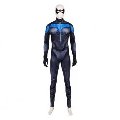 Titans Dick Grayson Nightwing Jumpsuit Cosplay Costume -Game Costumes Shop COS 003 04 118