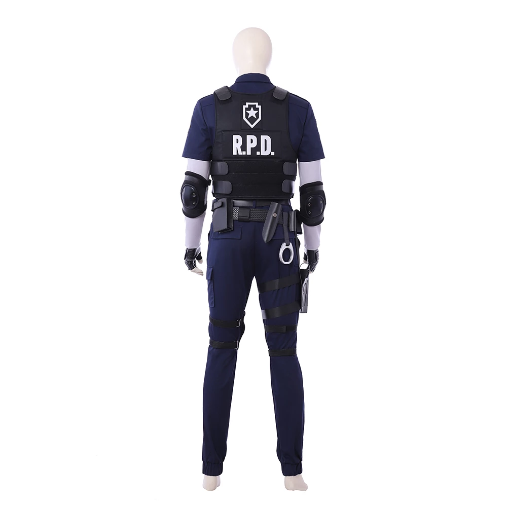 Resident Evil 2 Remake Leon S. Kennedy Cosplay Costume 6 Resident Evil 2 Remake Leon S. Kennedy Cosplay Costume - Image 4
