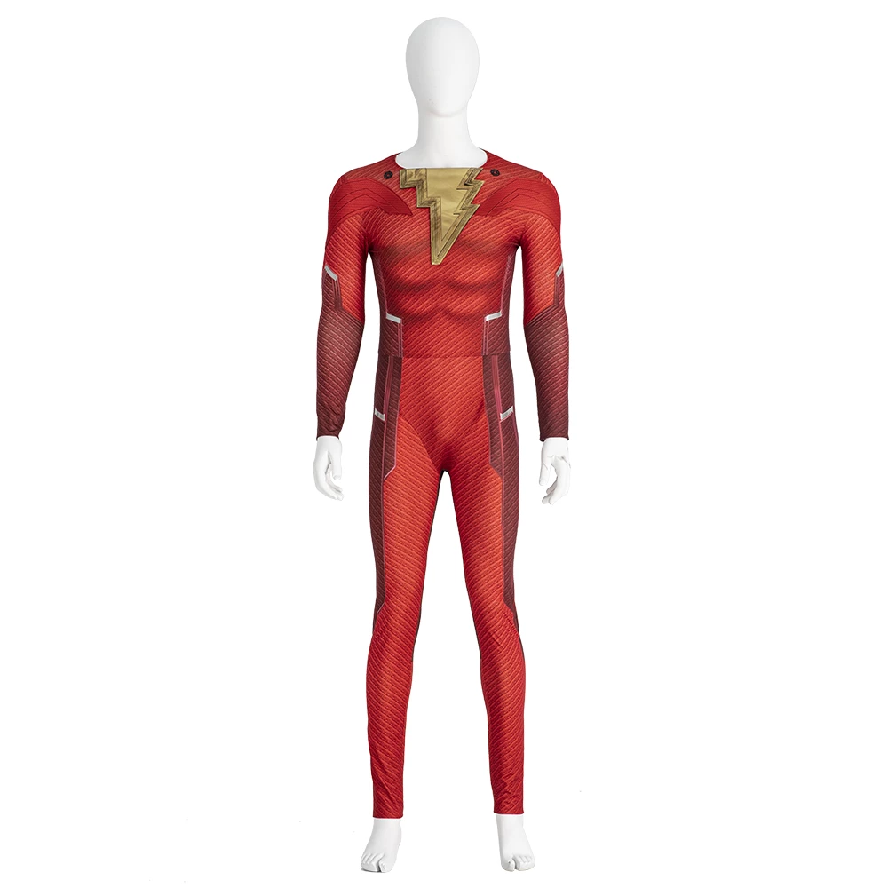 Shazam! Fury Of The Gods Shazam Cosplay Costume 8 Shazam! Fury Of The Gods Shazam Cosplay Costume - Image 6