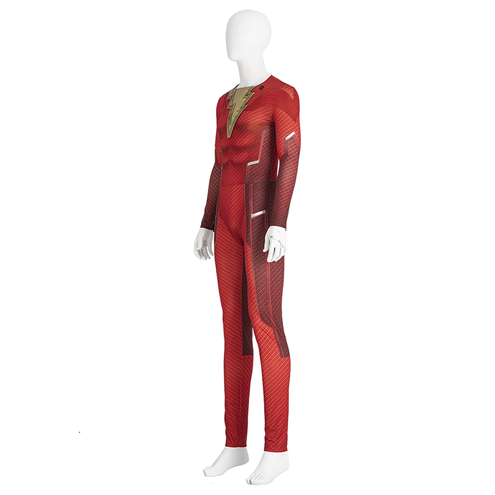 Shazam! Fury Of The Gods Shazam Cosplay Costume 10 Shazam! Fury Of The Gods Shazam Cosplay Costume - Image 8