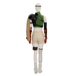 Final Fantasy VII Yuffie Kisaragi Cosplay Costume With Cape -Game Costumes Shop COS 003 09 43