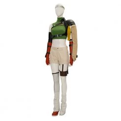 Final Fantasy VII Yuffie Kisaragi Cosplay Costume With Cape -Game Costumes Shop COS 003 10 29