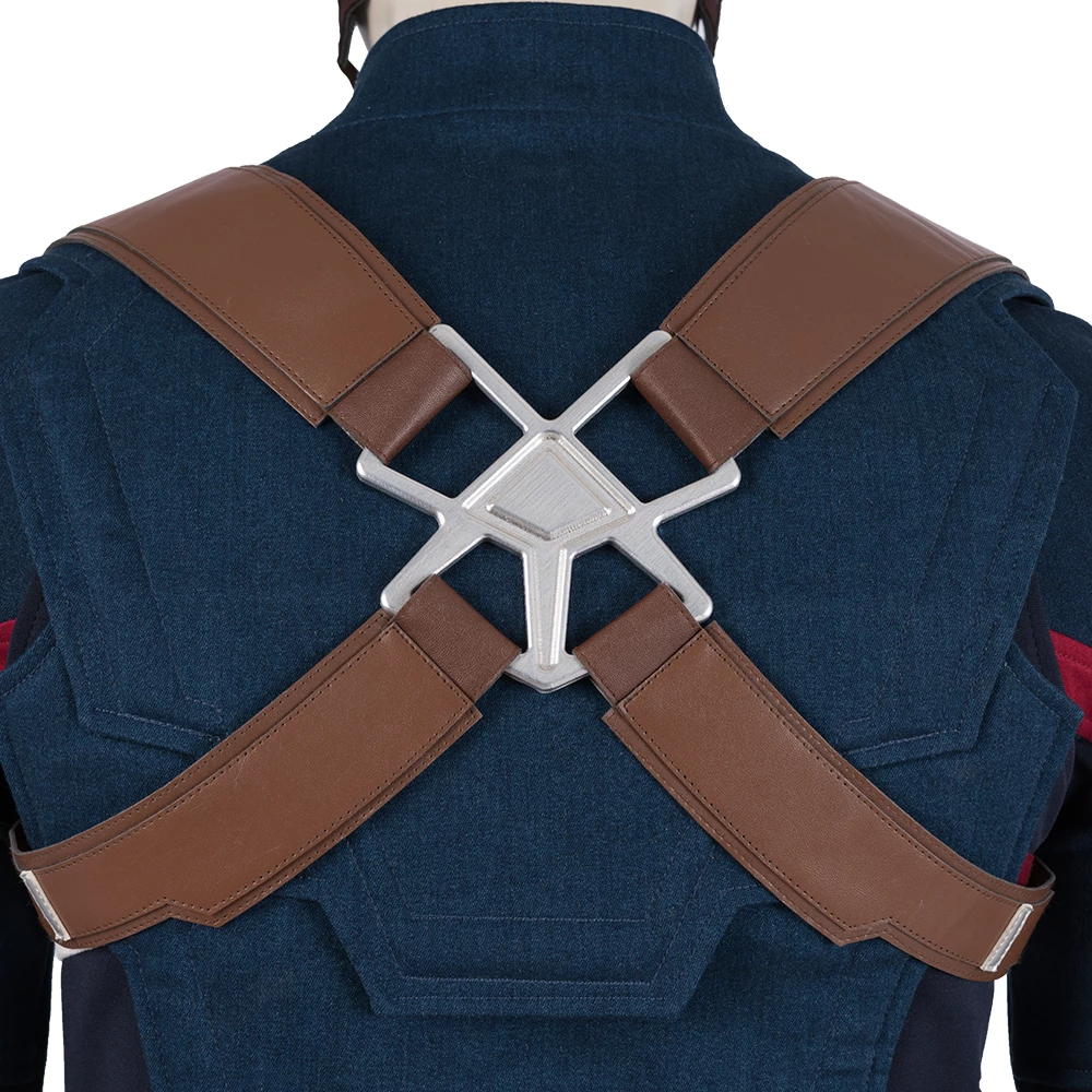 Avengers: Endgame Captain America Steve Rogers Suit Cosplay Costume 13 Avengers: Endgame Captain America Steve Rogers Suit Cosplay Costume - Image 11