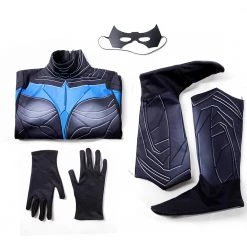 Titans Dick Grayson Nightwing Jumpsuit Cosplay Costume -Game Costumes Shop COS 003 11 15