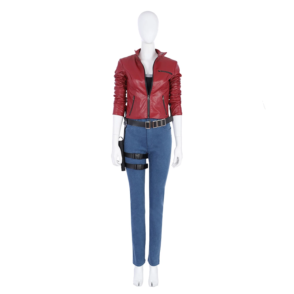 Resident Evil 2 Remake: Claire Redfield Cosplay Costume 3 Resident Evil 2 Remake: Claire Redfield Cosplay Costume